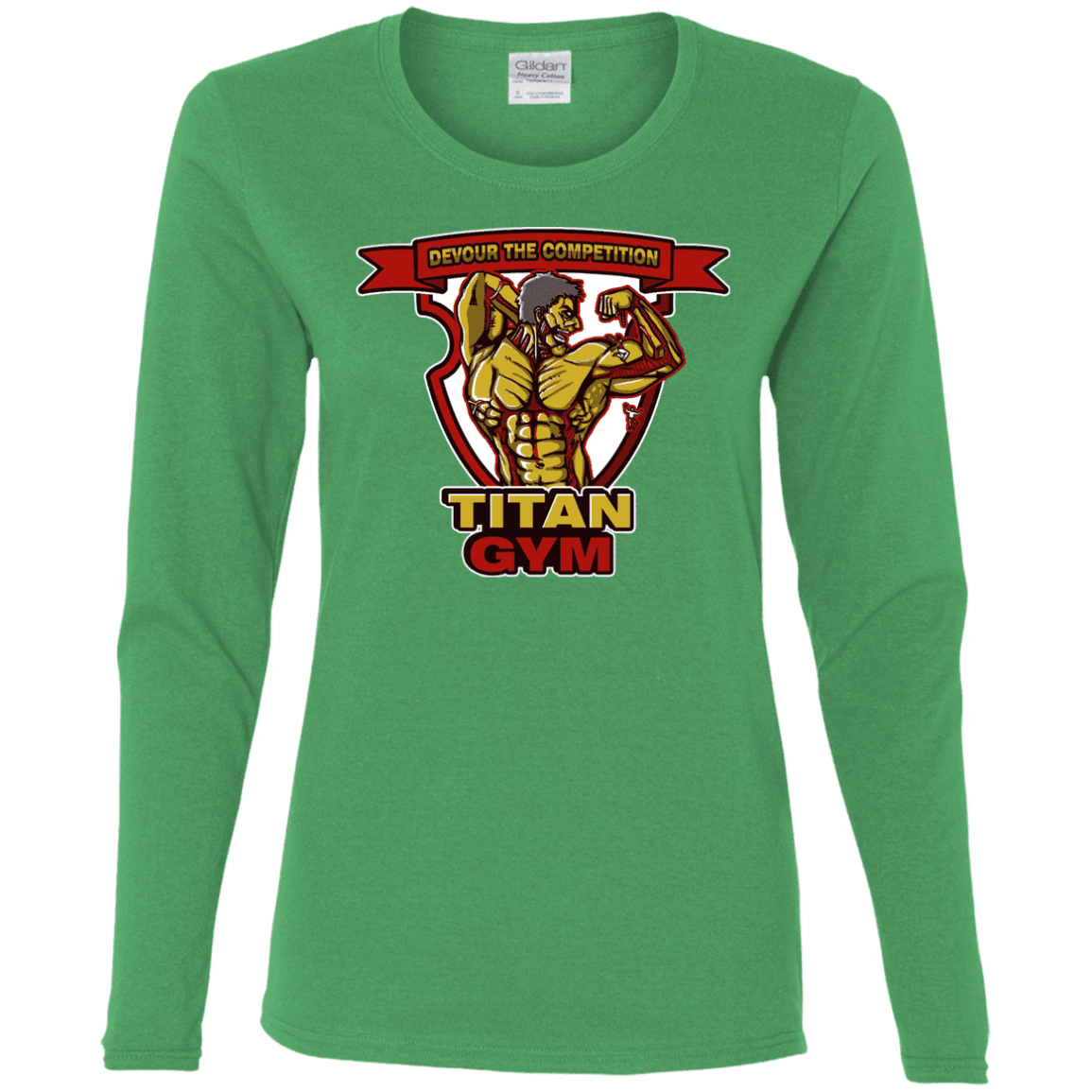 T-Shirts Irish Green / S Titan Gym Women's Long Sleeve T-Shirt