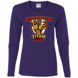 T-Shirts Purple / S Titan Gym Women's Long Sleeve T-Shirt