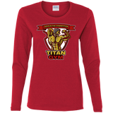 T-Shirts Red / S Titan Gym Women's Long Sleeve T-Shirt