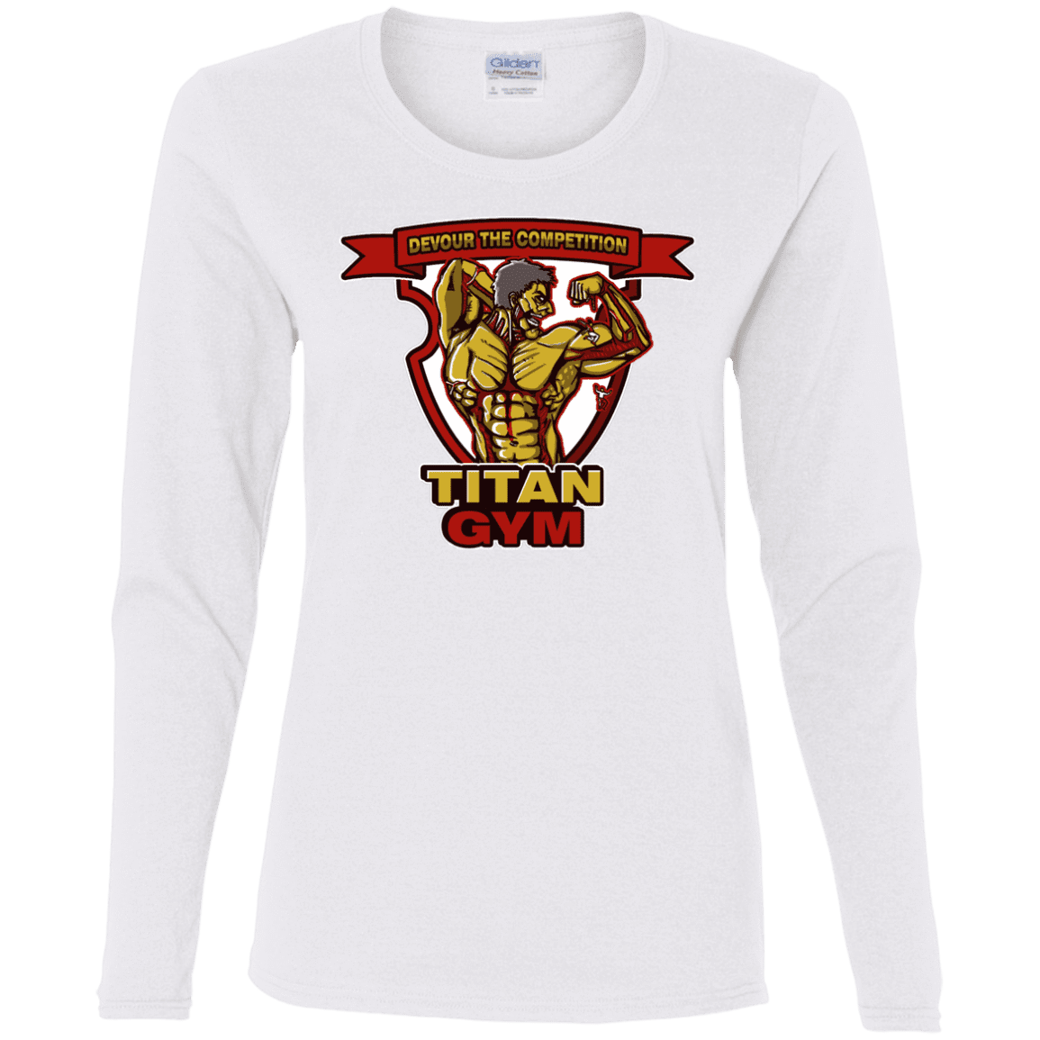 T-Shirts White / S Titan Gym Women's Long Sleeve T-Shirt