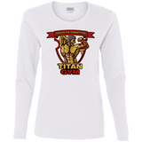 T-Shirts White / S Titan Gym Women's Long Sleeve T-Shirt