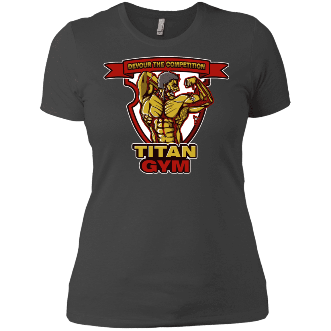 T-Shirts Heavy Metal / X-Small Titan Gym Women's Premium T-Shirt