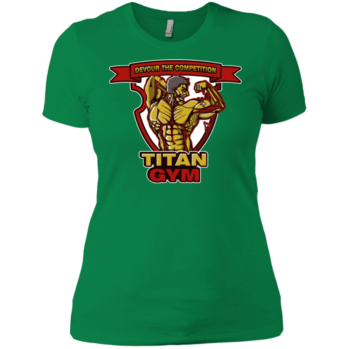 T-Shirts Kelly Green / X-Small Titan Gym Women's Premium T-Shirt