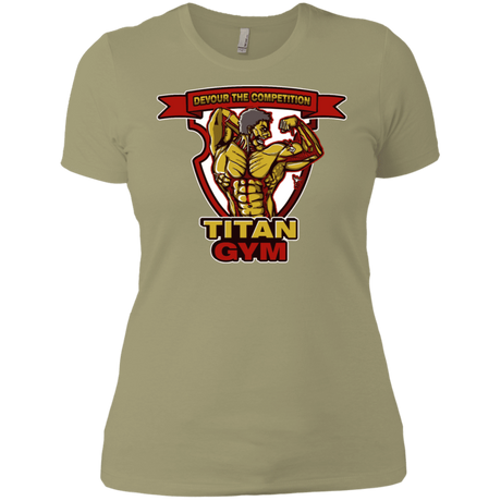 T-Shirts Light Olive / X-Small Titan Gym Women's Premium T-Shirt