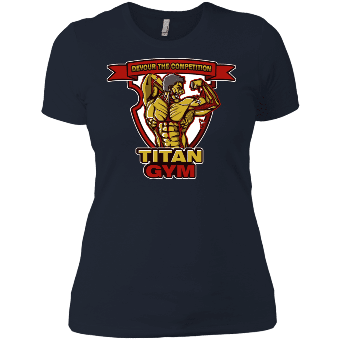 T-Shirts Midnight Navy / X-Small Titan Gym Women's Premium T-Shirt