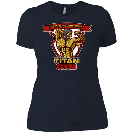 T-Shirts Midnight Navy / X-Small Titan Gym Women's Premium T-Shirt