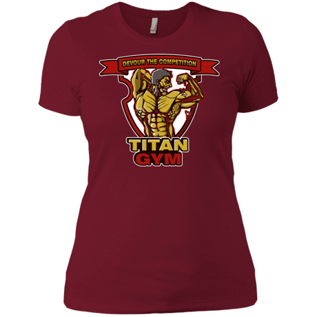 T-Shirts Scarlet / S Titan Gym Women's Premium T-Shirt