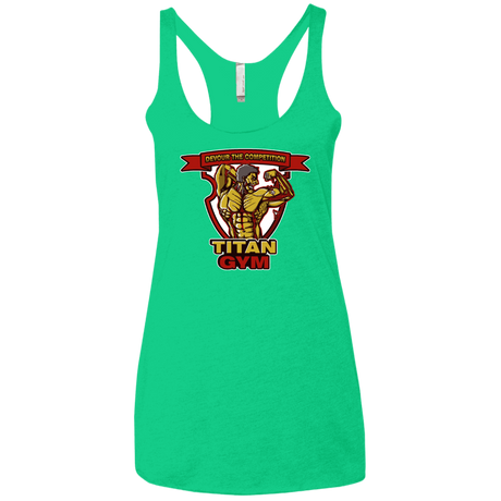 T-Shirts Envy / X-Small Titan Gym Women's Triblend Racerback Tank