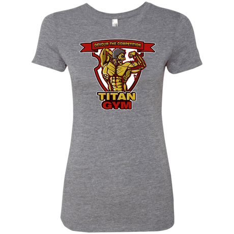 T-Shirts Premium Heather / S Titan Gym Women's Triblend T-Shirt