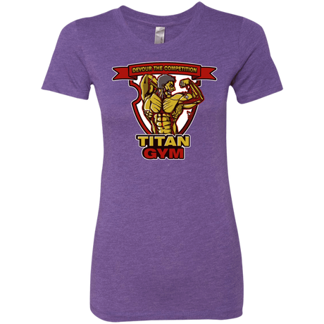T-Shirts Purple Rush / S Titan Gym Women's Triblend T-Shirt
