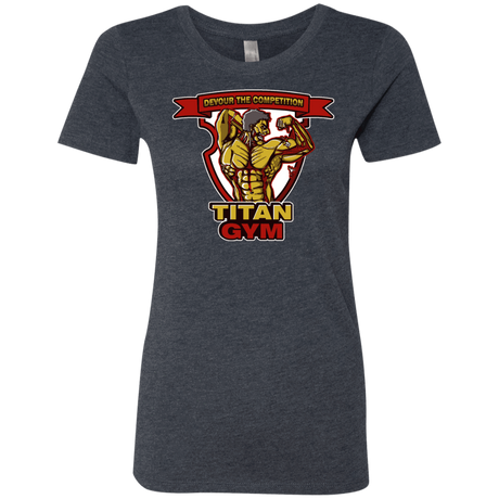 T-Shirts Vintage Navy / S Titan Gym Women's Triblend T-Shirt