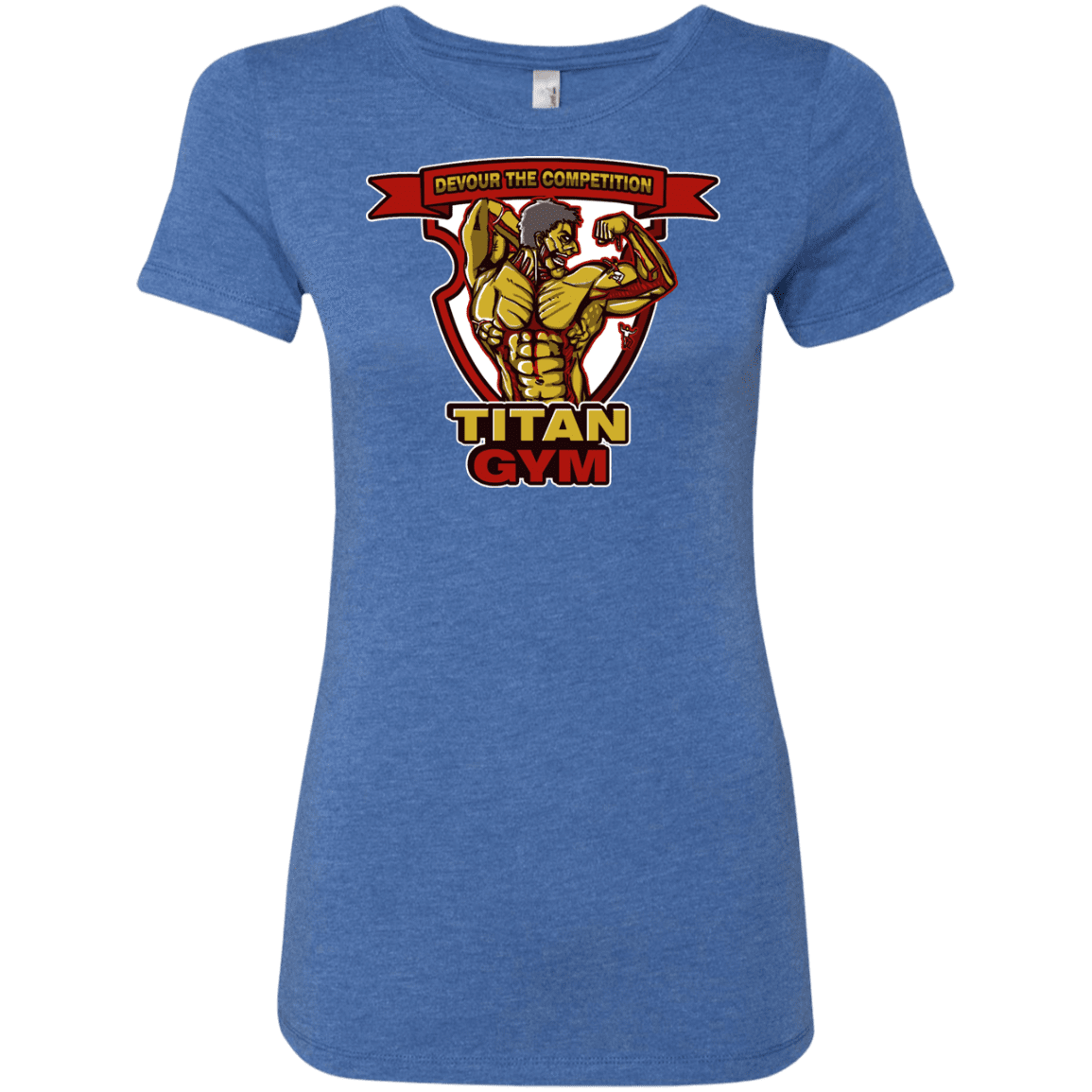 T-Shirts Vintage Royal / S Titan Gym Women's Triblend T-Shirt
