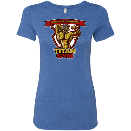 T-Shirts Vintage Royal / S Titan Gym Women's Triblend T-Shirt