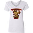 T-Shirts White / S Titan Gym Women's V-Neck T-Shirt