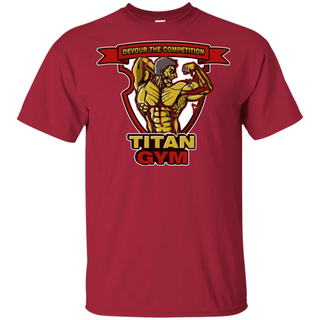 T-Shirts Cardinal / YXS Titan Gym Youth T-Shirt