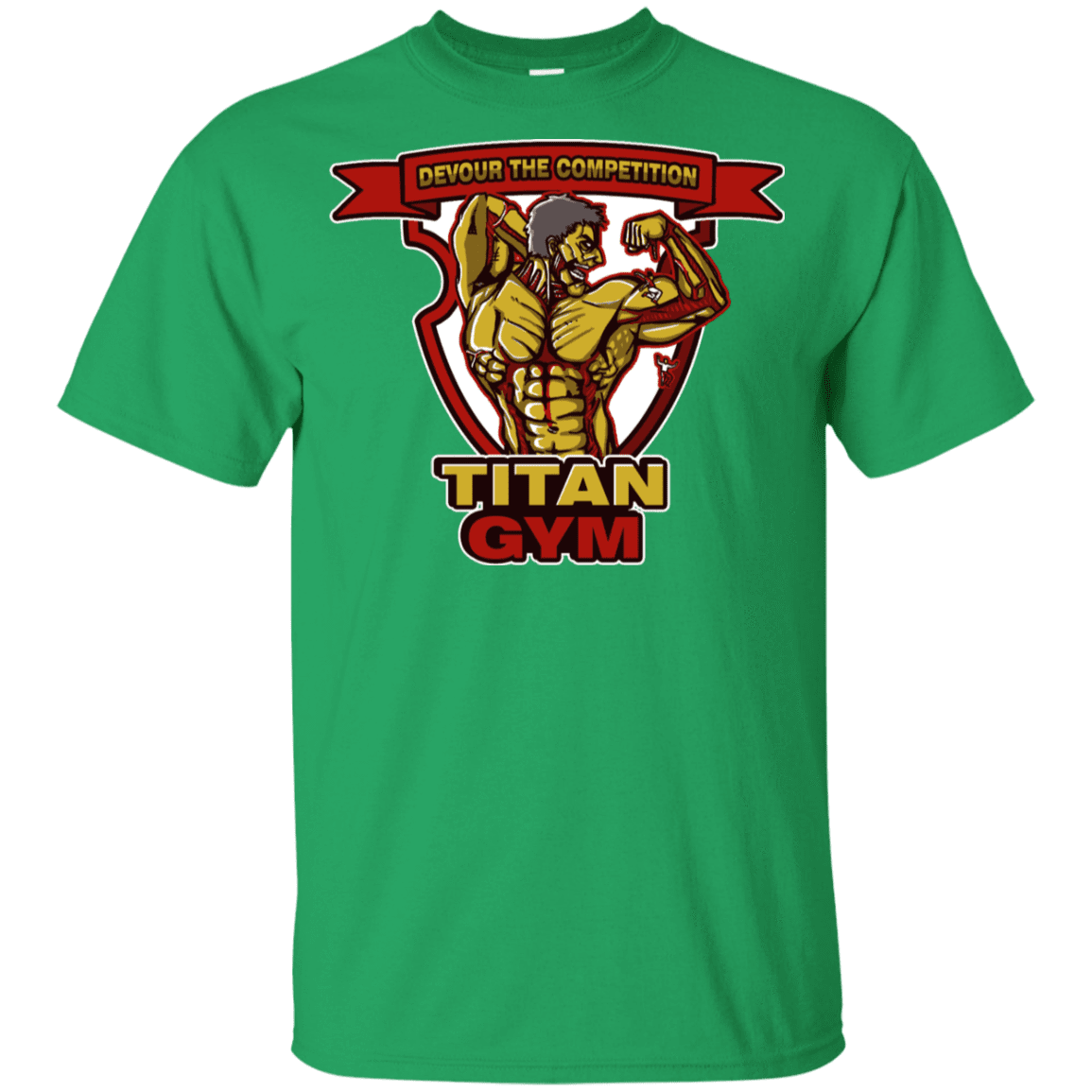 T-Shirts Irish Green / YXS Titan Gym Youth T-Shirt