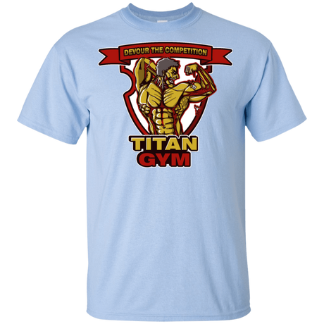 T-Shirts Light Blue / YXS Titan Gym Youth T-Shirt