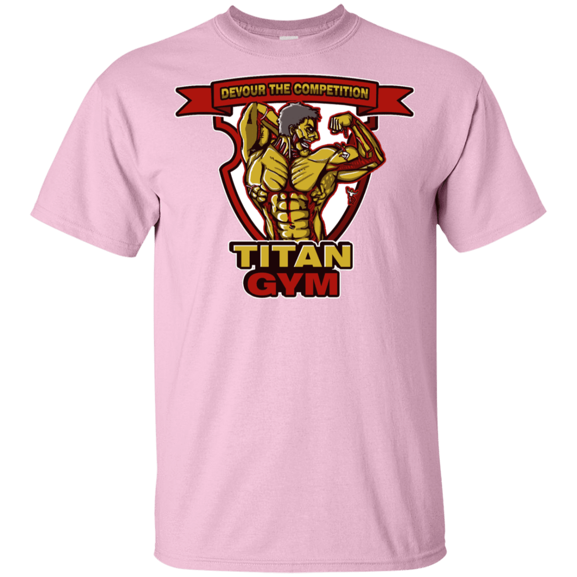 T-Shirts Light Pink / YXS Titan Gym Youth T-Shirt