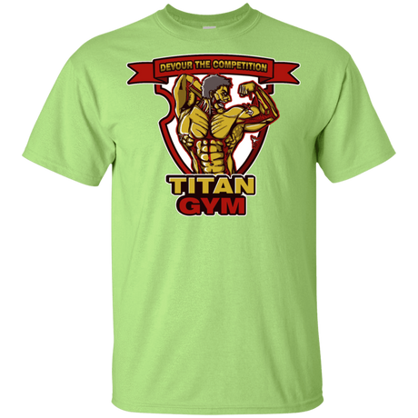 T-Shirts Mint Green / YXS Titan Gym Youth T-Shirt