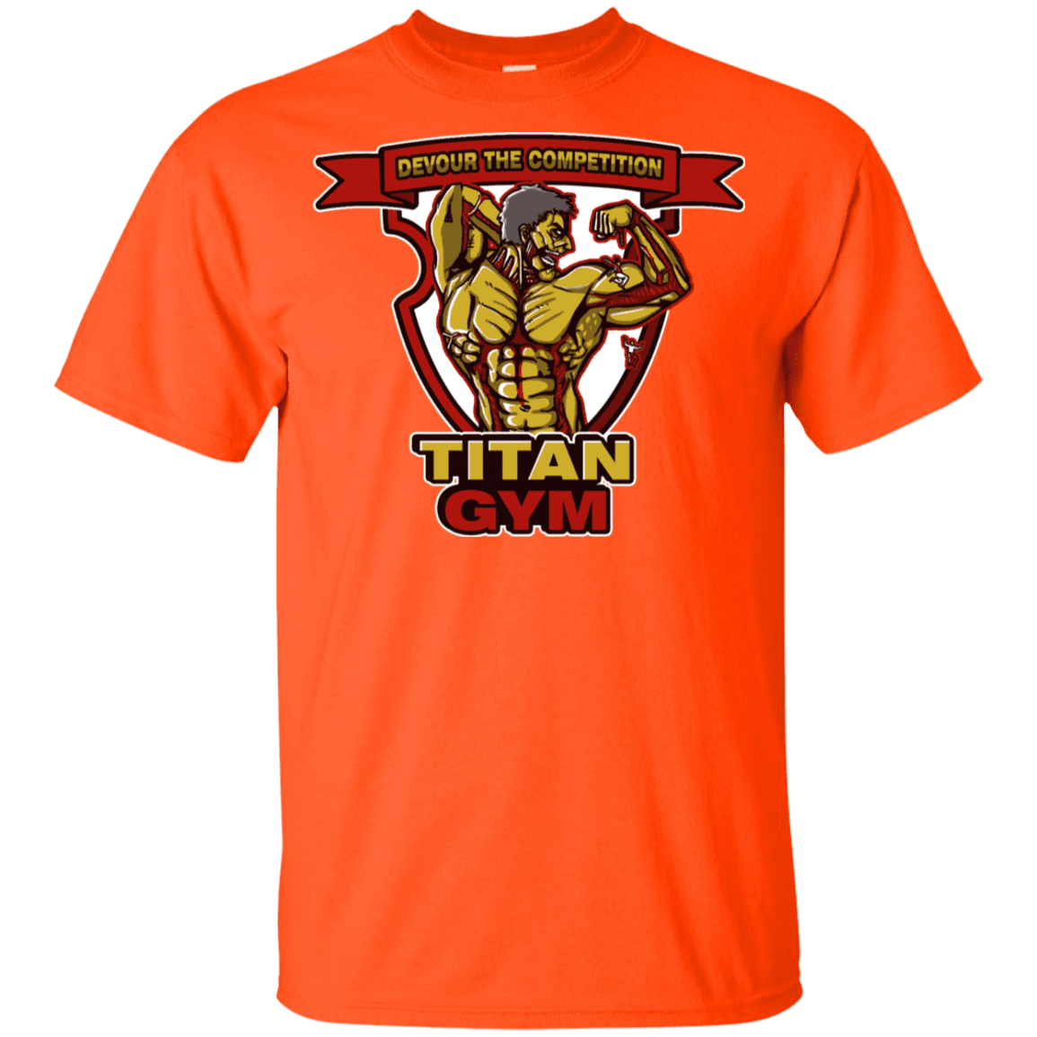 T-Shirts Orange / YXS Titan Gym Youth T-Shirt