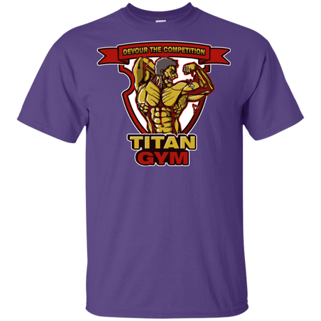 T-Shirts Purple / YXS Titan Gym Youth T-Shirt