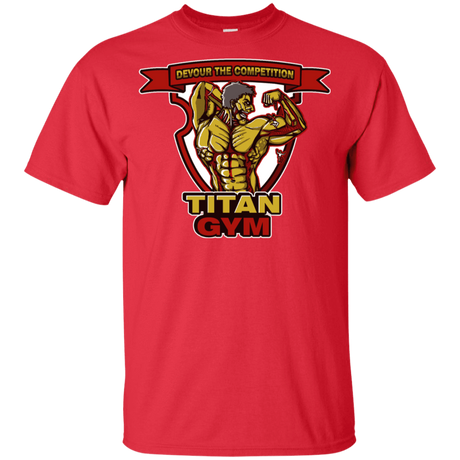 T-Shirts Red / YXS Titan Gym Youth T-Shirt