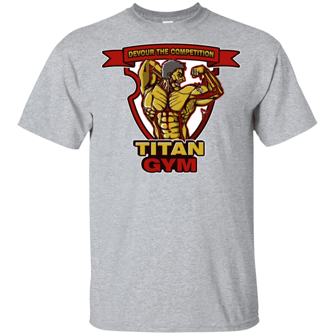 T-Shirts Sport Grey / YXS Titan Gym Youth T-Shirt