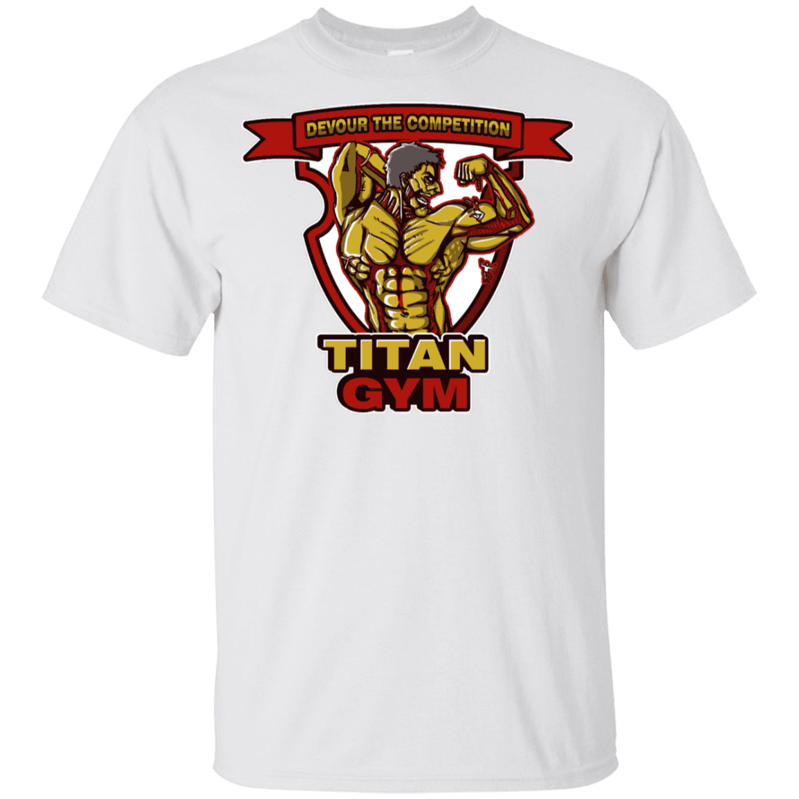 T-Shirts White / YXS Titan Gym Youth T-Shirt