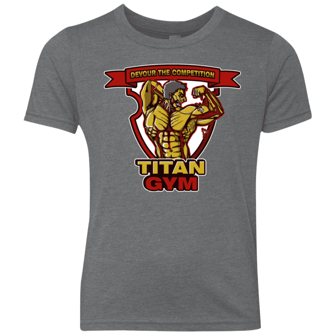 T-Shirts Premium Heather / YXS Titan Gym Youth Triblend T-Shirt