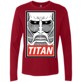 T-Shirts Cardinal / Small Titan Men's Premium Long Sleeve