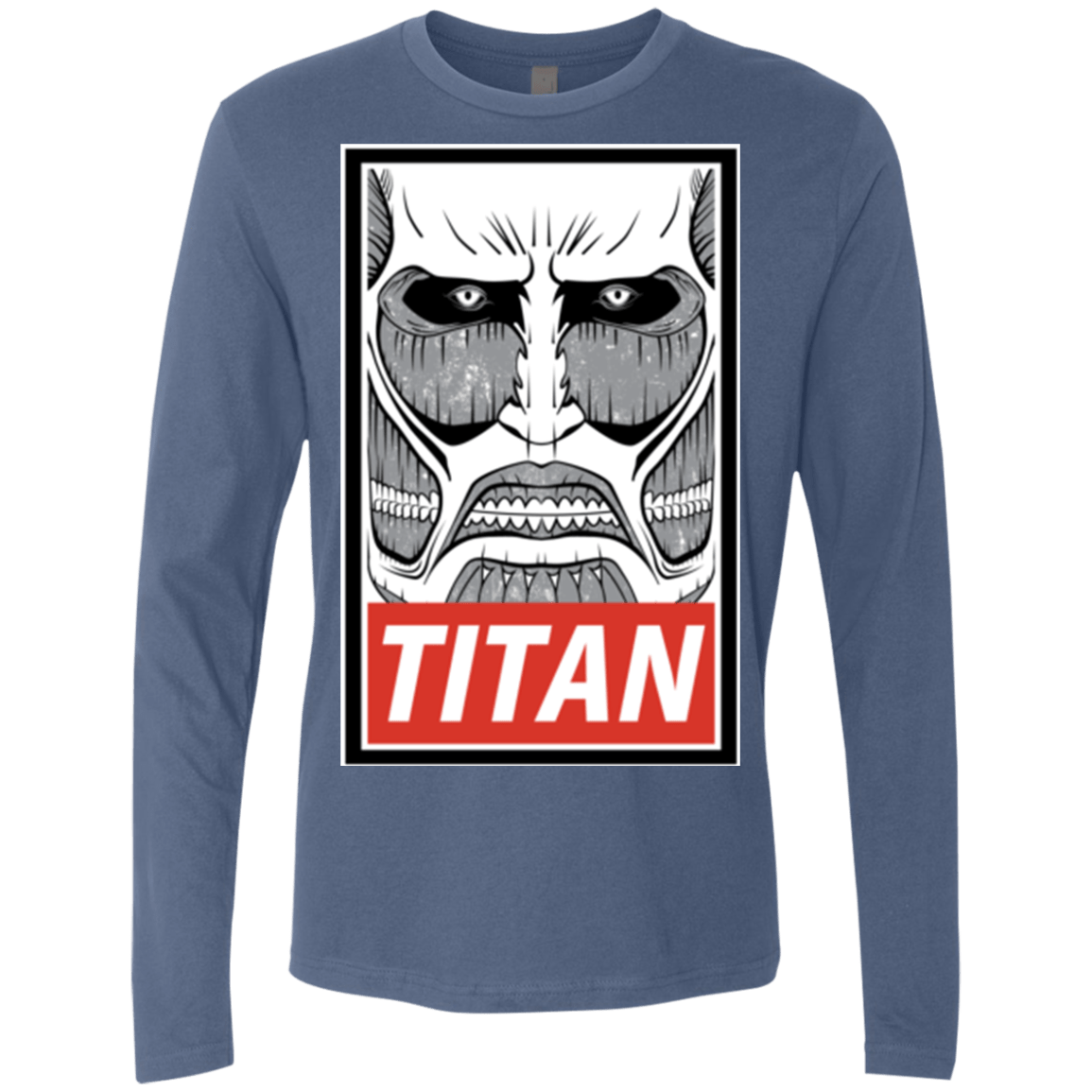 T-Shirts Indigo / Small Titan Men's Premium Long Sleeve