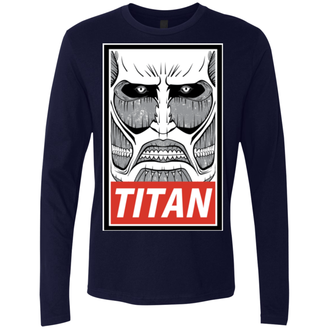 T-Shirts Midnight Navy / Small Titan Men's Premium Long Sleeve