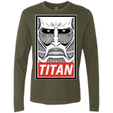 T-Shirts Military Green / Small Titan Men's Premium Long Sleeve