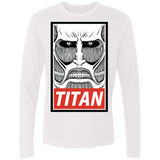T-Shirts White / Small Titan Men's Premium Long Sleeve