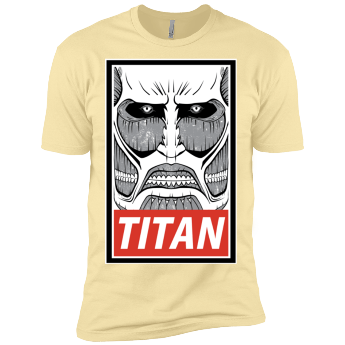 T-Shirts Banana Cream / X-Small Titan Men's Premium T-Shirt