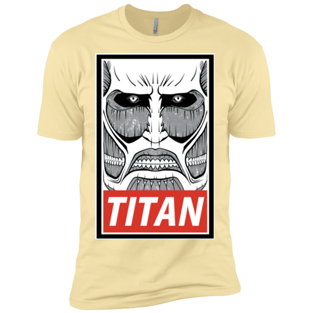 T-Shirts Banana Cream / X-Small Titan Men's Premium T-Shirt