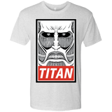 T-Shirts Heather White / Small Titan Men's Triblend T-Shirt