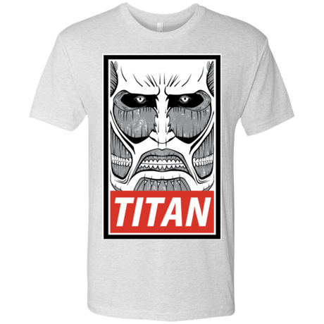 T-Shirts Heather White / Small Titan Men's Triblend T-Shirt