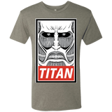 T-Shirts Venetian Grey / Small Titan Men's Triblend T-Shirt