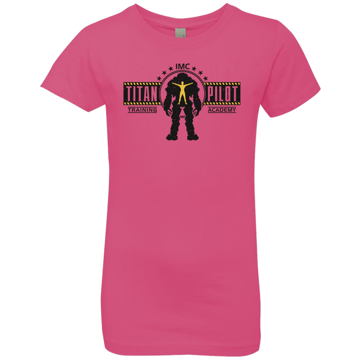 T-Shirts Hot Pink / YXS Titan Pilot Girls Premium T-Shirt