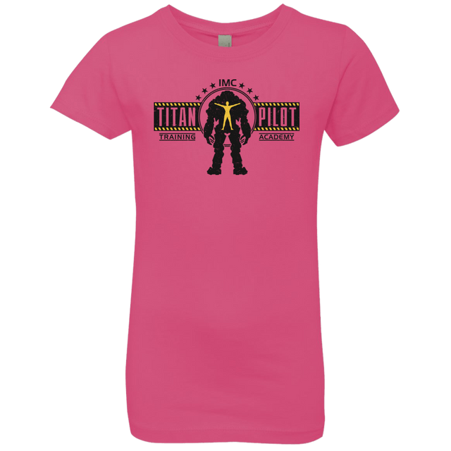 T-Shirts Hot Pink / YXS Titan Pilot Girls Premium T-Shirt