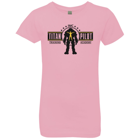 T-Shirts Light Pink / YXS Titan Pilot Girls Premium T-Shirt