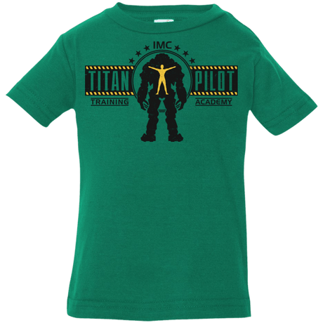 T-Shirts Kelly / 6 Months Titan Pilot Infant Premium T-Shirt