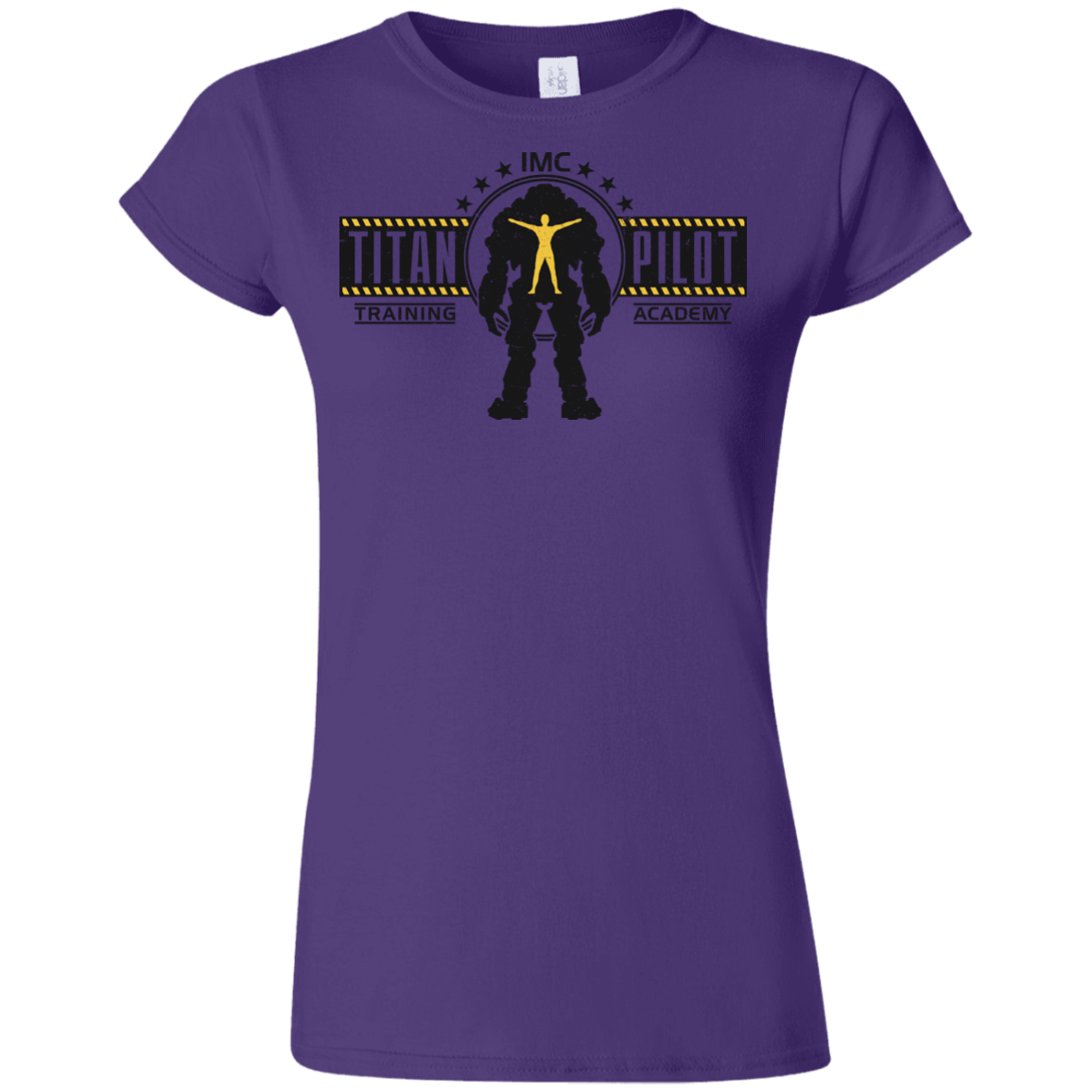 T-Shirts Purple / S Titan Pilot Junior Slimmer-Fit T-Shirt