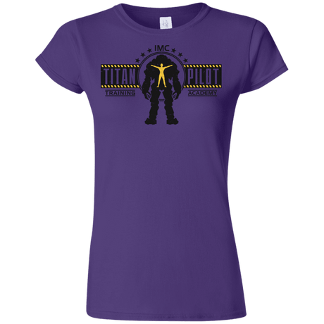 T-Shirts Purple / S Titan Pilot Junior Slimmer-Fit T-Shirt