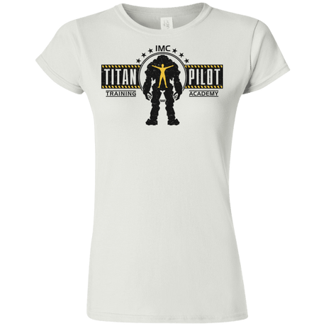 T-Shirts White / S Titan Pilot Junior Slimmer-Fit T-Shirt