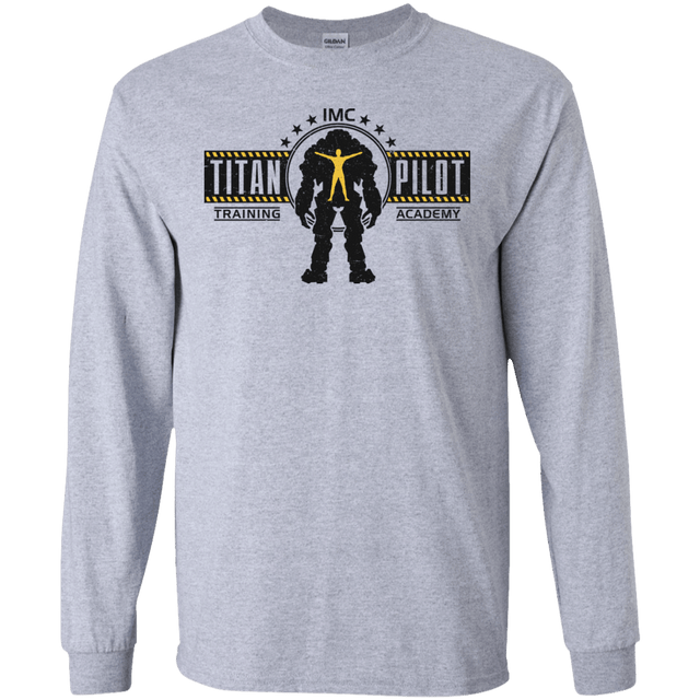 T-Shirts Sport Grey / S Titan Pilot Men's Long Sleeve T-Shirt