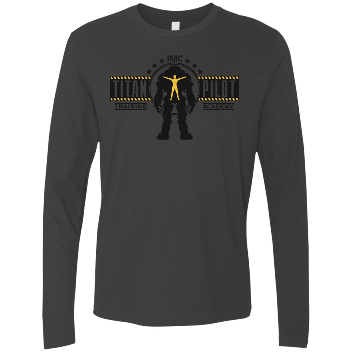 T-Shirts Heavy Metal / S Titan Pilot Men's Premium Long Sleeve