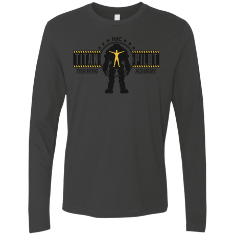 T-Shirts Heavy Metal / S Titan Pilot Men's Premium Long Sleeve