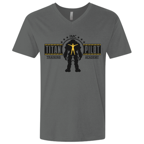 T-Shirts Heavy Metal / X-Small Titan Pilot Men's Premium V-Neck